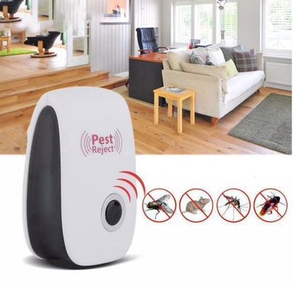 Pest Reject Pro | Repelente Ultrasónico para Insectos y Roedores