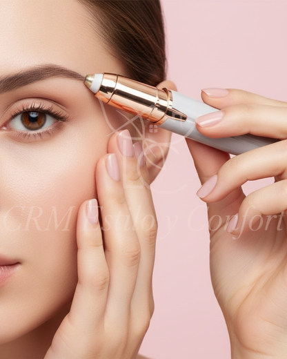Depiladora facial de precisión con LED