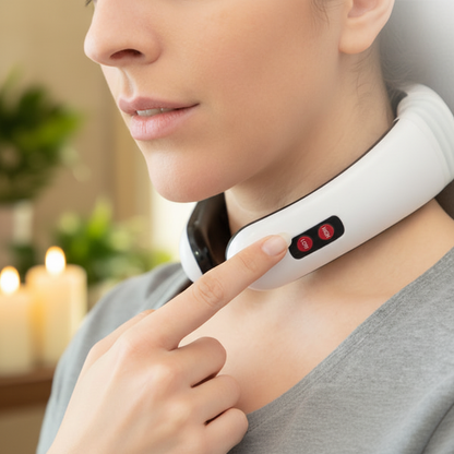 Masajeador de cuello y espalda electromagnético