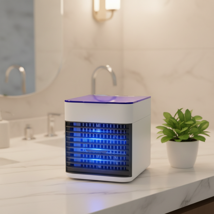 Mini climatizador portátil