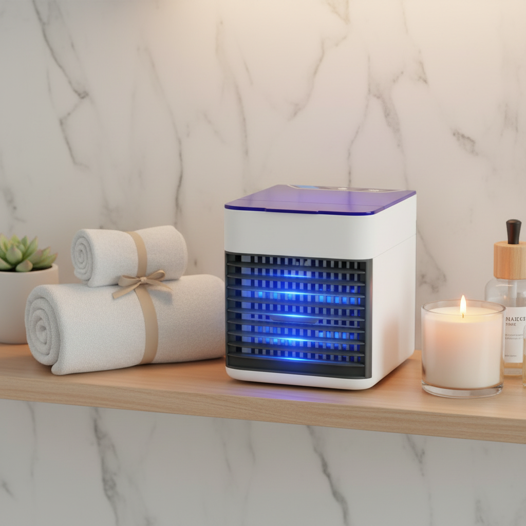Mini climatizador portátil