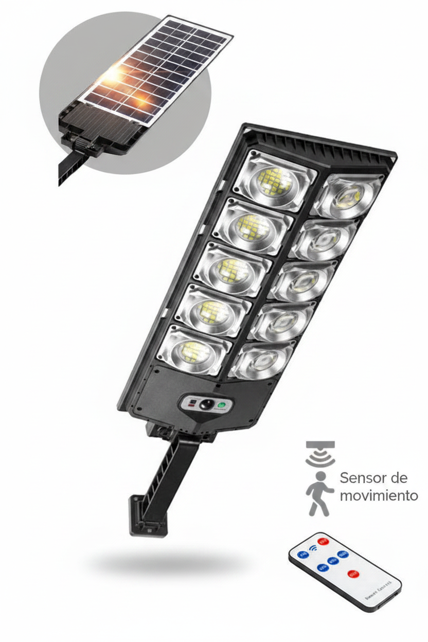 Farola solar - Sensor de movimiento