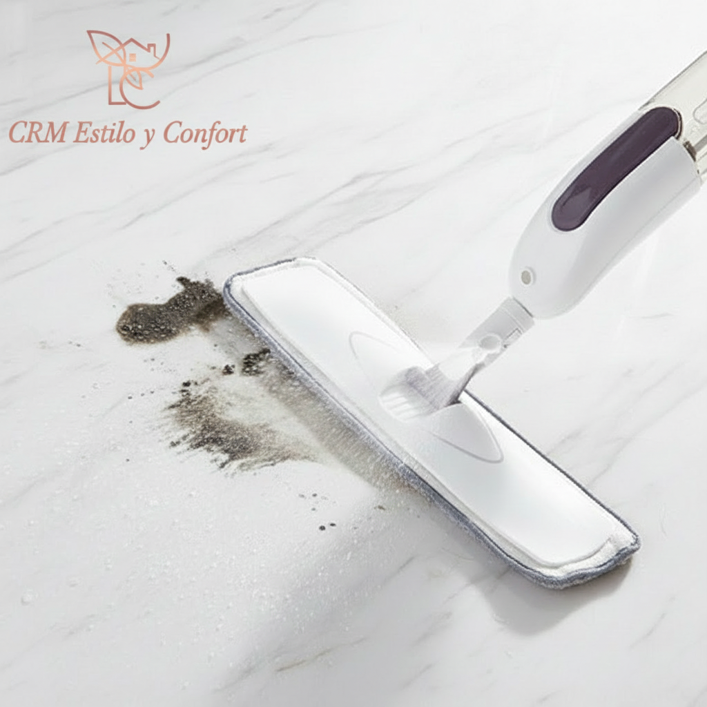 Mopa rectangular con spray