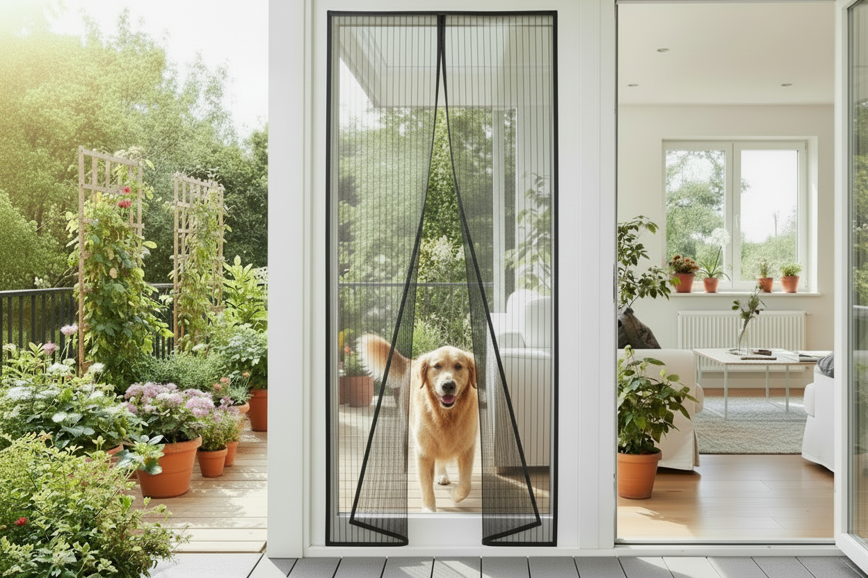 Cortina Mosquitera Para Puertas